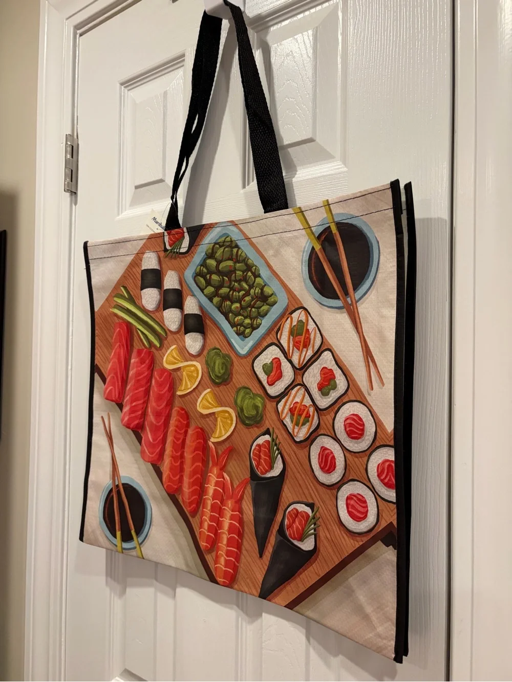 Marshalls/ TJ Maxx Reusable Sushi Tote Bag 🍣🍱🛍️